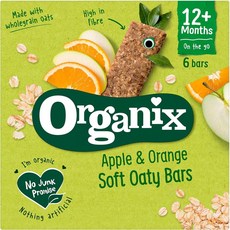 Organix 오가닉스 애플 앤 오렌지 소프트 오티 바 138g 2개, 1개