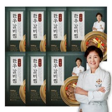 이종임 고기많은 한우 갈비찜 500g 7팩, 7개