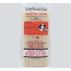 오리엔탈 라이스스틱 쌀국수 1mm (400g x 30팩) 1박스 타이누들 베트남 쌀국수, 30개, 400g