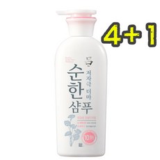 K마켓 4+1 민감한 건성두피용 려 더마 순한샴푸400ml, 1세트, 400ml