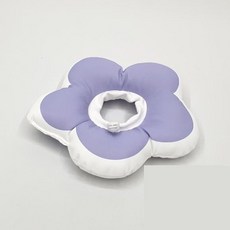 강아지 쿠션 넥카라 퍼플 M 고양이넥카라, 1개