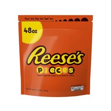 Reeses Pieces 리세스 조각 초콜릿 땅콩 버터 1.36kg, 단일상품