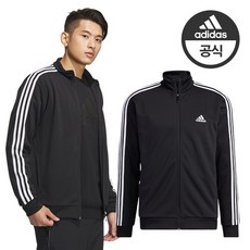  아디다스 남녀공용 기능성 스포티 트랙탑 집업자켓 블랙 -IA9378 