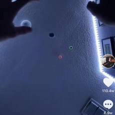 스쿼시공 붙이는 천장 위 네트 8개 찍찍이볼 벽면의 찍찍인트 쓰트레스해소, T06-틱톡 스몰 스티커식나트볼 5개별포장 E