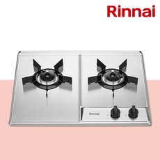 신한유통 린나이 가스레인지 RBR-NS200DJ 2구 빌트인 가스쿡탑 가스렌지2구 (타공치수 560x430) 택배 발송, LNG, RBR-NS200DJ (560X430)