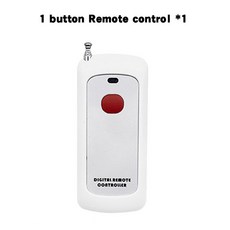 가정용 미니 경량 휴대용 가압 전기양수기433mhz 무선 rf 원격 제어 스위치 30a, 10월 1일, 1개