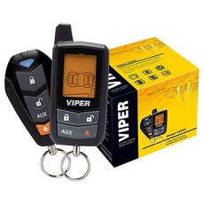 Viper 5305V 양방향 LCD 차량 알람 키리스 엔트리 리모트 스타트 시스템, 1개