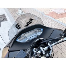 2021 혼다 PCX125 계기판 커버 데칼 카본 우레탄 로고 엠블럼 스티커, Blue - 블루, 1번 계기판 커버, 1개