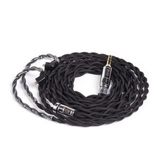  무산소 구리 케이블 증폭기 스피커 KBEAR ST-10S ZSX C12 KXXS ZSN 프로 BLON BL-03 BL-05 4 코어 5N UPOCC OCC 리츠 3.5mm 2.5m, 12 TFZ 3.5mm, 1개 