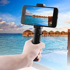 Misszhang-US Mini Tripod Stand Selfie Stick DJI OSMO Mobile 2 Black 용 모노 포드 스태빌라이저 어댑터, (A25) 검은