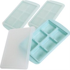냉동실용 양념케이스 6구 3매입 다진마늘냉동기 냉동실전용용기 다진양념, 본상품, 1개