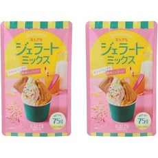 일본 칼디 KALDI 애니띵 젤라토 믹스 75g 2개세트