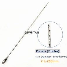 오래쓰는 지방 흡입 수술 cannulas 뚱뚱한 이동 바늘 다 구멍, [22] seven hole 2.5-250mm, 1개