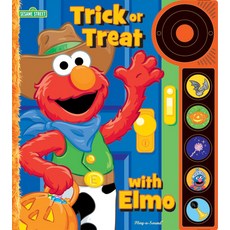 Sesame Street: Trick or Treat with Elmo Board Books, Pi Kids