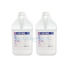 조은 소독용 에탄올(83%) 4L, 2개