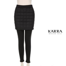 KARRA (77까지)기모안감패딩치마레깅스_KB0WLG501A