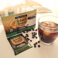 당일배송 호주 티백 커피 맛있는 분쇄 원두 5.9g 28개입 개별포장 일회용 휴대용 감성, 28개입 1박스