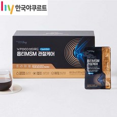 한국야쿠르트 브이푸드 옵티 MSM 관절케어 1박스 2100ml(70ml X 30포), 70ml