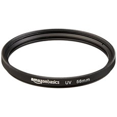 Amazon 베이직 카메라용 렌즈필터 렌즈보호대 UV보호 58mm CF26-N-58