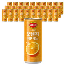 델몬트 스퀴즈 오렌지 에이드, 240ml, 90개