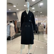 [보브] 레터링 벨트 울 더블 코트 7122416101 뉴코아일산