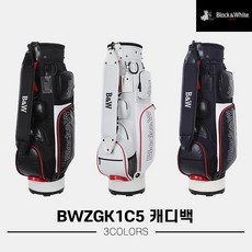 [블랙앤화이트] BWZGK1C5 캐디백 골프백 [3컬러], 색상:네이비