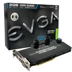 EVGA GeForce GTX680 하이드로 구리 2048MB GDDR5 DVI DVI-D HDMI 디스플레이 포트 4방향 SLI 레디 그래픽 카드 02G-P4-2689-KR