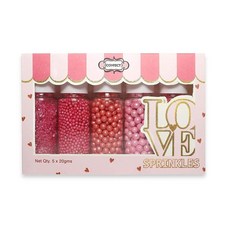 Sprinkles - Confect 케이크 및 컵케이크 장식용 스프링클 트로피컬 비치 바이브 디스코 볼 매시업 믹스 틸 & 화이트 당의정 실버 스파클링 슈가 5개 모듬 팩 99.2, 2) 트로피컬 비치 바이브, 99.2g