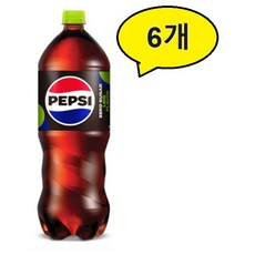 롯데 펩시 제로 슈거 1.5L 6개입, 6개