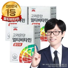 고려은단 멀티비타민 올인원 1 560mg X 60정, 3개