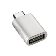 USB-C ~ USB 3.0 어댑터 USB Type-C 여성에서 MacBook Air 2020 Pro 2020 Type-C 장치 용 MacBook Pro 용 USB 남성 대, 은