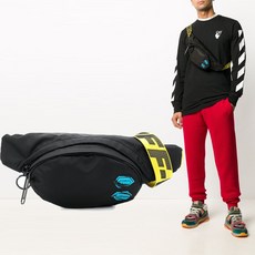 20FW 패치 나일론 힙색/벨트백 OMNA110E20FAB001 1000