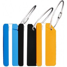 독일직배송 명판 금속으로 만든 수하물 백 투 백 (3 PC)과 3 Pcs 백 항공기 백업 가방 가까이