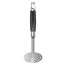 Potato MasherStainless Steel Masher Kitchen Tool Mashing Potatoes Handheld for VegetablesFruits Bean, 1개