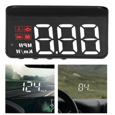 Obdii Hud 헤드업 디스플레이 자동차 속도계 Obd2 윈드실드 프로젝터 다기능 게이지 알람 피로 운전 알림, Obdii Hud 헤드업 디스플레이 자동차 속도계 Ob