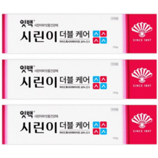 동화약품 잇백 시린이 듀얼케어 치약 120g x3개 잇치치약 잇몸케어, 3개