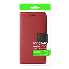 Reiko Wireless Zte Grand X Max 2/Z988 3-in-1 Wallet Case - Red 레이코 와이어리스 Zte Grand X Max 2 / Z988 3-, 1