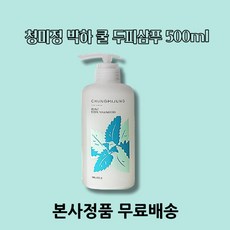 [본사정품] 청미정 박하 쿨 두피샴푸 민트, 1개, 500ml, 박하 쿨 샴푸