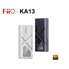 블루투스 미니앰프 FiiO KA13 USB DAC AMP 미니 데스크탑 모드 헤드폰 앰프 CS43131 SGM8262 칩 고해상도 오디오 3.5 + 4.4mm 550mW 전력 출력, 04 KA13 white(case-B) - ka13dac