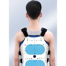 허리 고정 보호대 교정기 조끼 요추 척추 골절 기 보호, SFExpress)에어백없음-사이즈조절가능, 1개