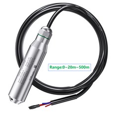 5M 4M 케이블 수압 레벨 트랜스미터 출력 신호 액체 변환기 4 20mA 0 10V 3 3V RS485 DC24V DC5V, 1개