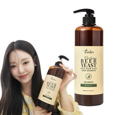 띵코 맥주효모 탈모 증상 완화 쿨 샴푸 1000ml