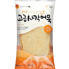 부산미도어묵 식품 고급 사각 500g, 1개