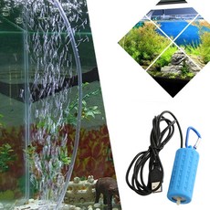 1pc 새로운 휴대용 미니 USB 공기 펌프 수족관 물고기 탱크 산소 음소거 에너지 절약 수생 테라리움 물고기 탱크 액세서리 용품|공기 펌프 & 액세서리|, 단일(A1), 1개(A1)