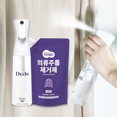 엔오엔 닥터클로 의류주름제거제 섬유탈취제 살균력 99.9% (+스프레이용기 포함)