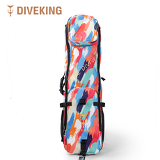 DIVEKING 카모플라쥬 리버서블 프리다이빙 백팩 오리발 가방-11911, 단일옵션, 옵션01