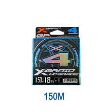 낚시 라인 일본 원래 YGK X4 X8 XBRAID 업 그레 이드 PE 높은 STENGTH MULTIFILAMENT 유혹 얇은 코드 0.25 #0.3 #0.4 #, 150M X4|0.8-16LB