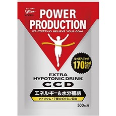 글리코 파워 프로덕션 엑스트라 하이포토닉 음료 CCD 에너지 & 수분 보급 500ml용 1봉지 (45g) 10봉투들이 [10회분] 분말 음료 분말 열사병 대책