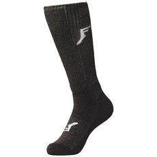 FOOTPRINT 풋프린트 보호대 양말 Knee High Painkiller Shin Socks - Black 무릎 높이 정강이 보호대 양말 - 블랙