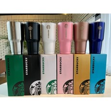 스타벅스 대용량 텀블러 910ml 1+1, 화이트, 화이트